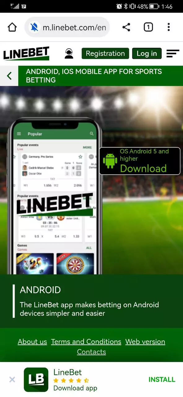 Linebet apk